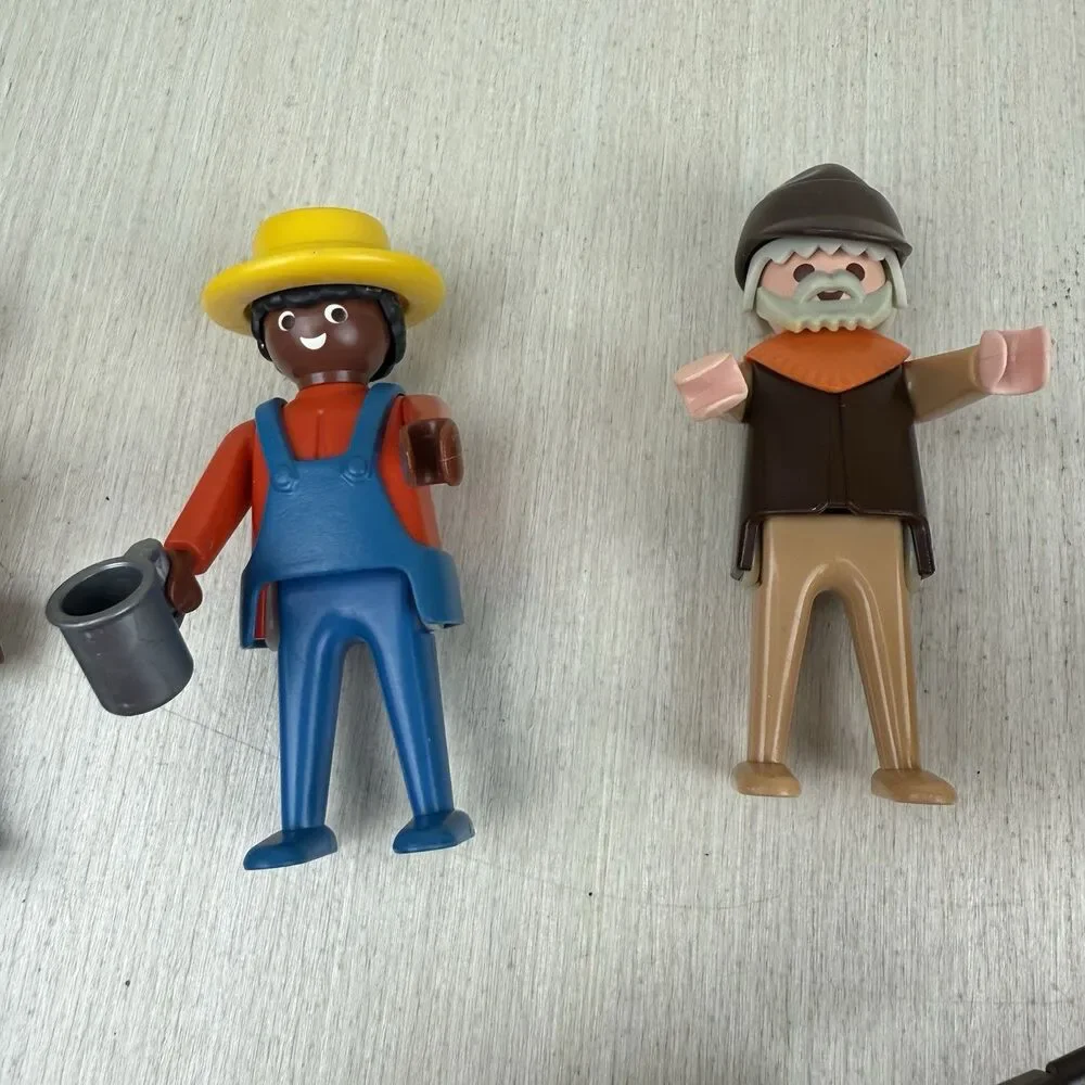 Playmobil # 3747 Gold Miners Panning Mining Playset Old West Parts Pieces